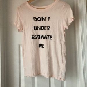 Light pink American Eagle graphic t shirt